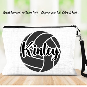 Volleyball Bag, Personalized Volleyball Bag, Personalized Wristlet, Volleyball Wristlet, Volleyball Team Gifts, Volleyball Gifts, Custom