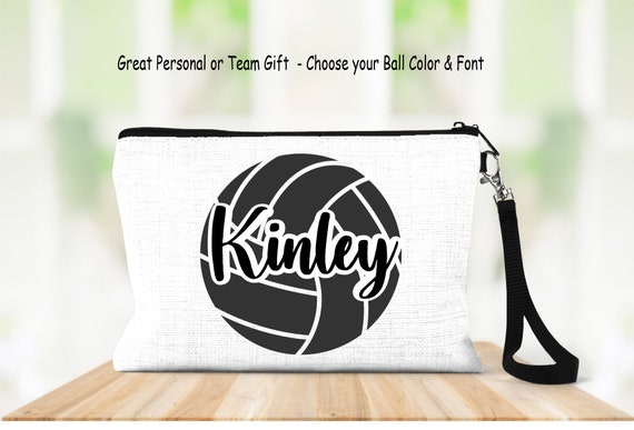 Personalized Black and Sport Gold Volleyball Travel Bag – Persunly