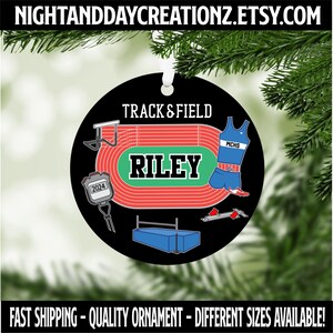 Track Ornament, Track and Field Ornament, Track Team, Teen Sports Ornament, Christmas, Team Gifts, Track Team, Track Gifts