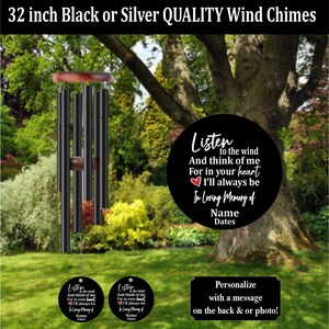 Memorial Wind Chime, Memorial Gift, In Loving Memory, Memorial, Gift, Condolence Gift, Wind Chimes, Windchimes, Condolence Gift, Gift