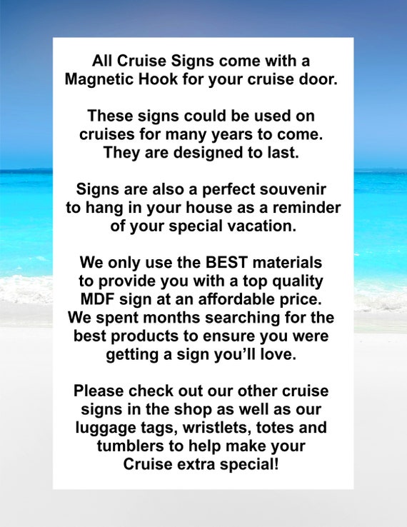 Girls Trip Sign, Cruise Door Sign, Personalized Door Sign, Cruise Trip  Sign, Cruise Door Hanger, Vacation Sign, Cruise Ship Decoration -   Israel