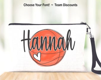 Basketball Bag, Personalized Basketball Bag, Senior Basketball Gift, Team Gift, Coaches Gift, Basketball Custom Bag, Basketball Team