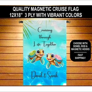 Cruise Door Magnet, Cruise Door Decoration, Husband Wife Cruise, Couples Cruise, Anniversary Cruise, Cruising Decoration, Cruise Door