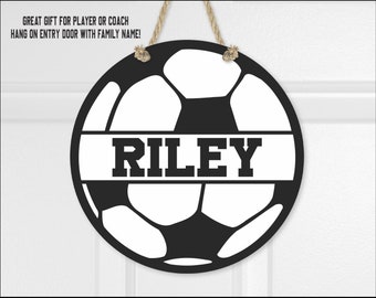 Soccer Sign, Team Personalized Soccer Sign, Tournament Signs, Sports Decoration, Kids Sports Signs, Soccer Decorations, Soccer Coach
