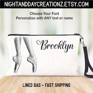 Dance Bag, Ballet, Dance Competition, Cosmetic Bag, Makeup Bag, Dance Mom, Ballet, Dancer, Gift, Dancer Gift, Dancing Gift