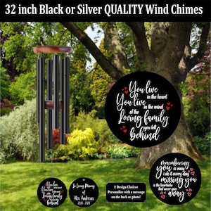 Memorial Wind Chime, Memorial Gift, In Loving Memory, Memorial, Gift, Condolence Gift, Wind Chimes, Windchimes, Condolence Gift, Gift