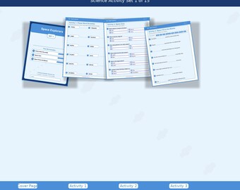 Weltraumforscher-Aktivität Blätter | Sonnensystem Printables (PDF)