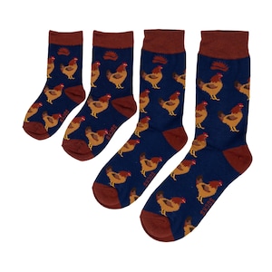 FAMILY PACK | CHICKEN | Bamboo Socks | Farm Animal Socks | Animal Socks | Bird Socks | Sustainable Socks | Vegan Socks | Plastic Free Socks
