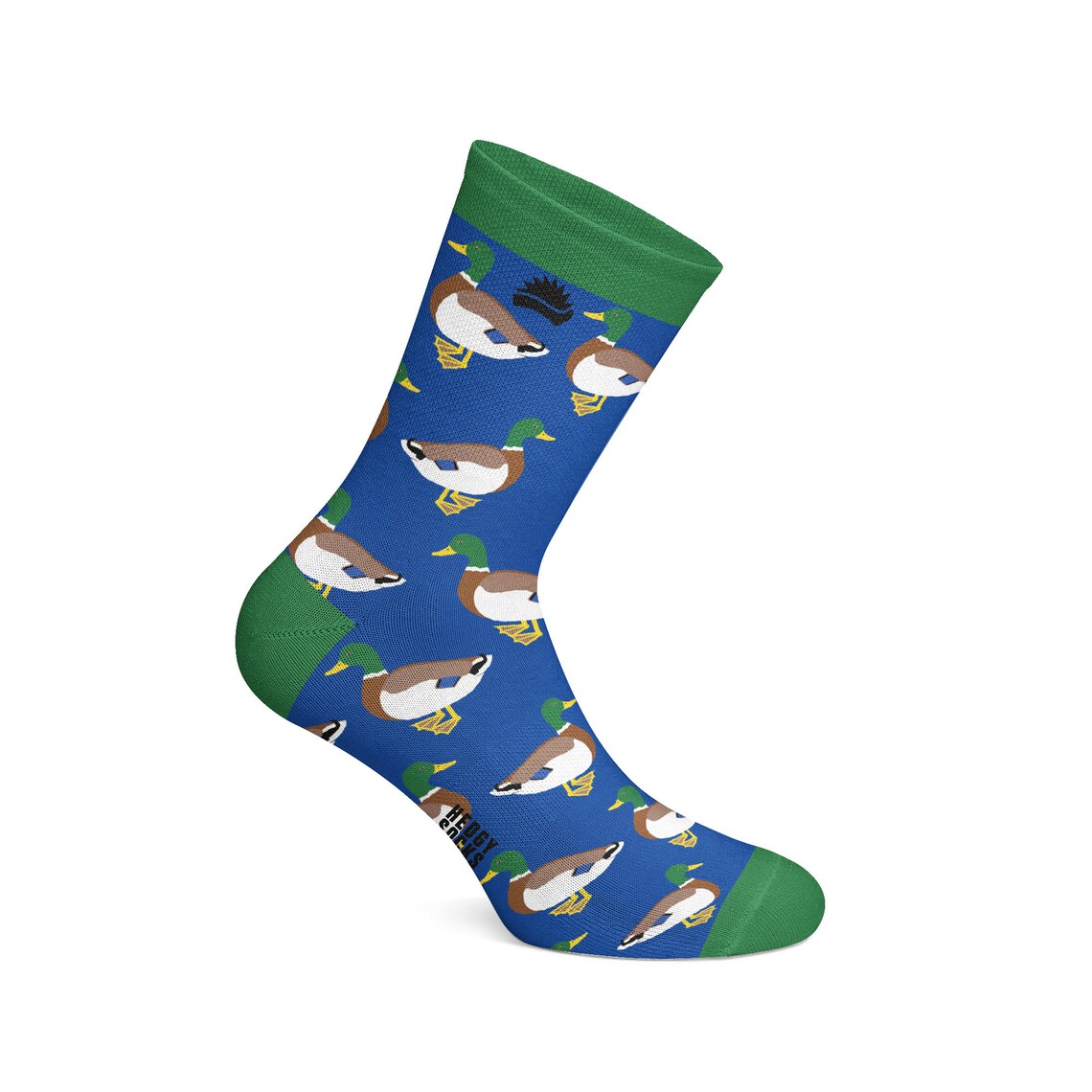 BAMBOO SOCKS DUCK Mallard Duck Socks Blue Socks His Etsy