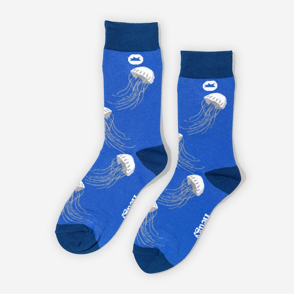 BAMBOO SOCKS | JELLYFISH | Marine Socks | Animal Socks | Wildlife Socks | Sustainable Socks | Eco Friendly Socks | Novelty Socks | Fun Socks
