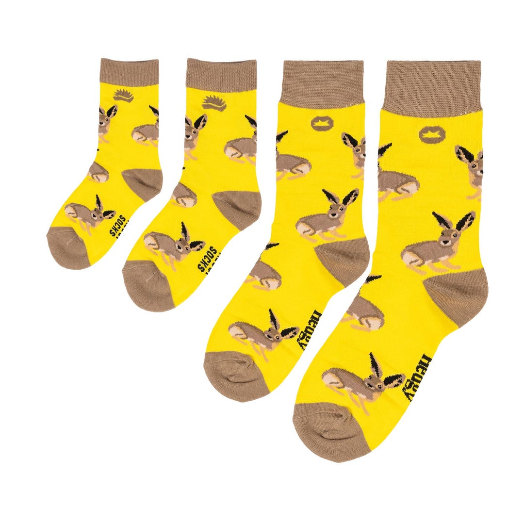 Hare Pack FAMILY PACK | HARE | Bamboo Socks - Etsy