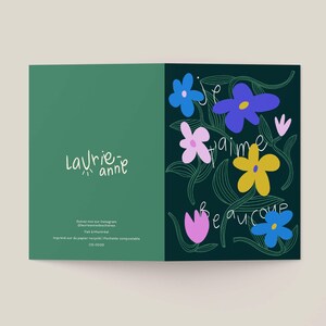 Carte de voeux | Sans texte | Écoresponsable | Laurie-Anne Deschênes