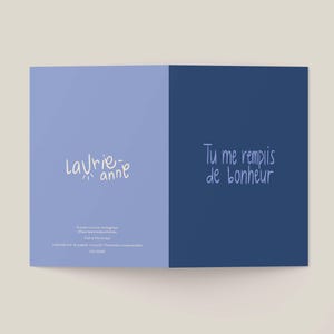 Carte de voeux | Sans texte | Écoresponsable | Laurie-Anne Deschênes