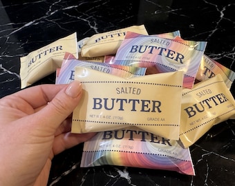 Printable Mini Rice Krispies Treat Butter Squishy Template- Digital Download, PDF, PNG