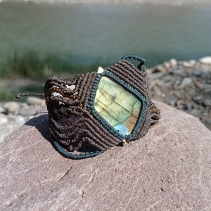Macramé manchet voor dames