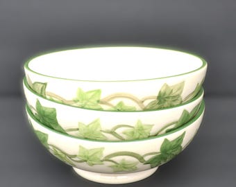 Franciscan Ivy Oatmeal Cereal Bowls