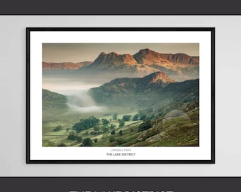 Langdale Pikes • The Lake District • Cumbria • Giclée Print