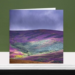 Wild Moor, Goyt Valley Tarjeta de felicitación • The Peak District • Blank Inside