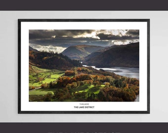 Thirlmere • La région des lacs • Cumbria • Impression giclée