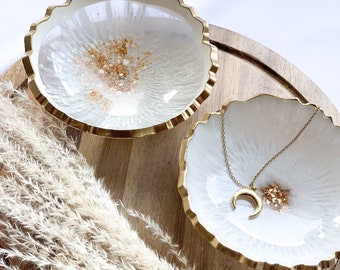Schmuckschale Resin, Ringschale, Schmuckschälchen, Ringablage, Weihnachtsgeschenk, Geburtstagsgeschenk, Schlüsselablage, Wichtelgeschenk