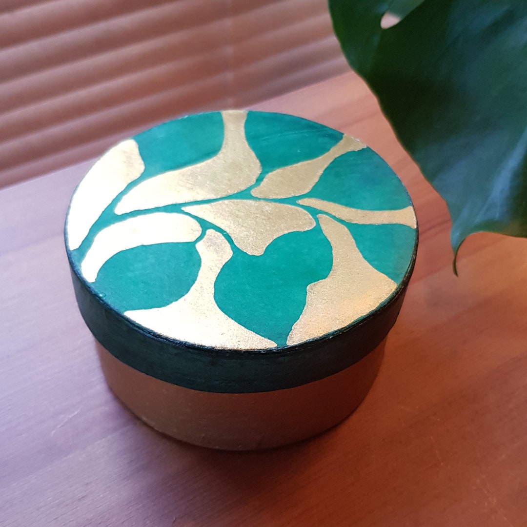 Power Object. Nature Shrine. Hand Painted Papier Mache Box. Etsy UK