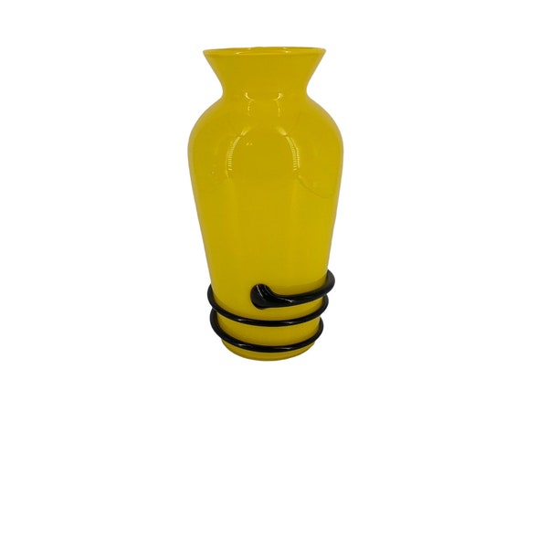 Yellow Vases Etsy