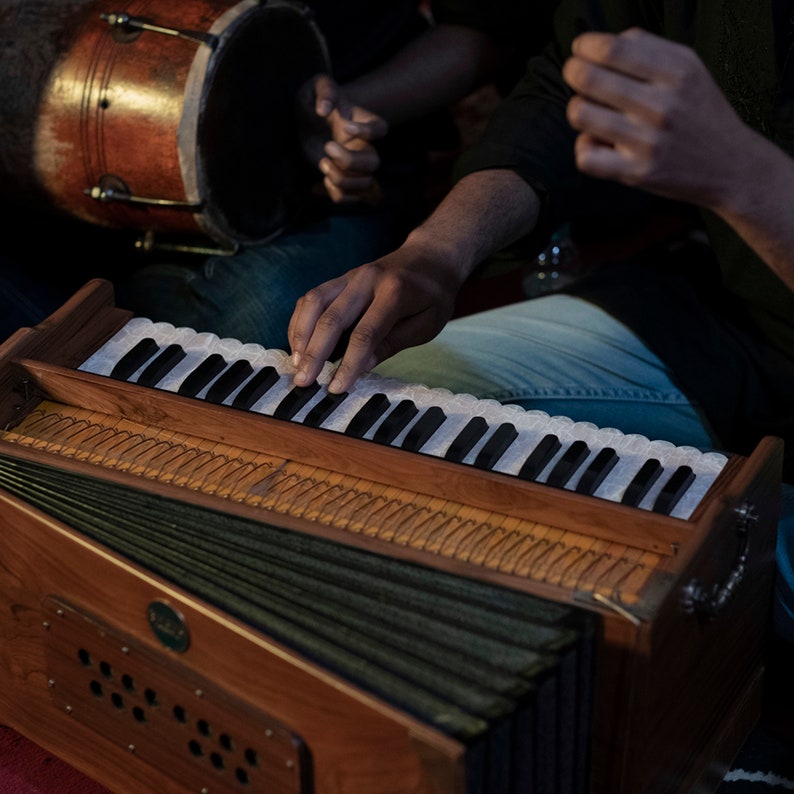 Harmonium Bhava Studio Concert Teak Harmonium Etsy