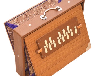 Shruti Box -MKS SB1 Concert 1 Octave | Expert tuned & refined in U.S | Travel Companion |  Lightweight with Perfect Tone