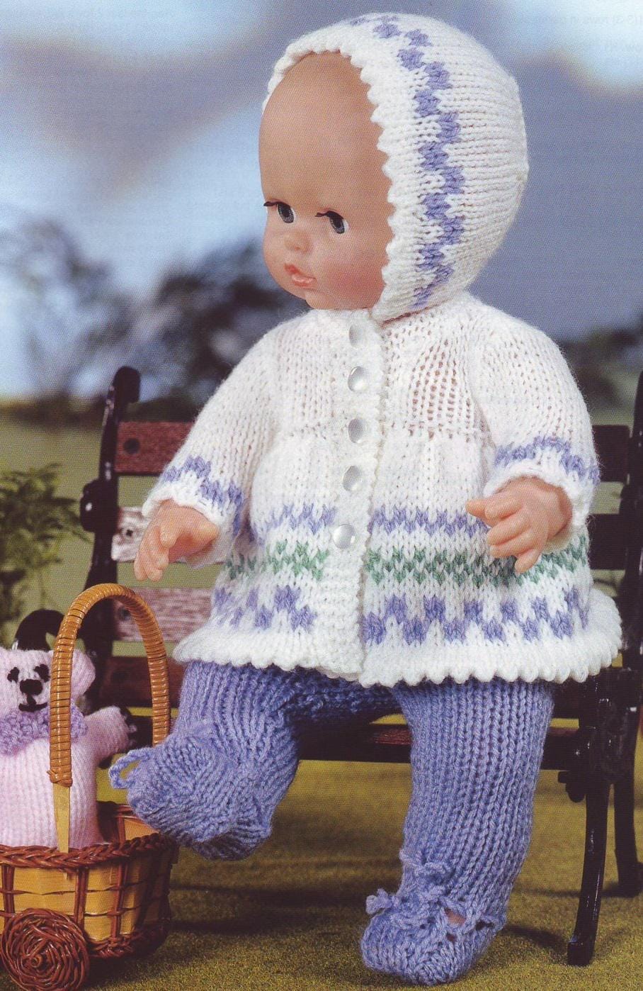 リボーンドール14インチの手作りのかぎ針編みの服の帽子 : Meeler リボーンドール 55cmリアルな 赤ちゃん人形