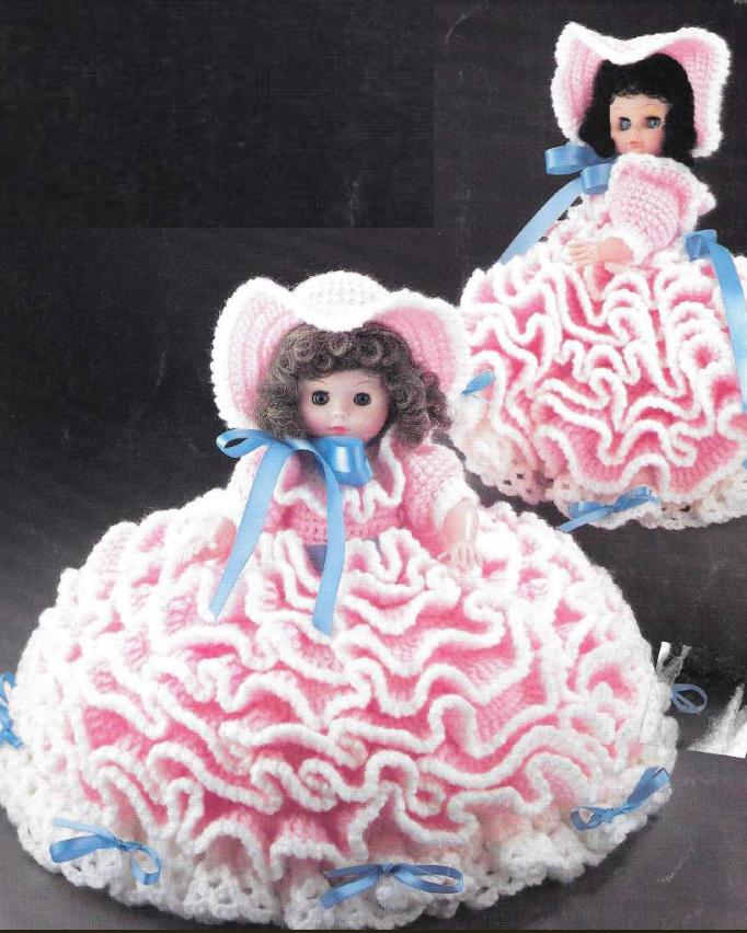 Vintage Crocheted Bed Dolls and Sweet Dreams (12+ in 1) in PDF Format in English - Etsy