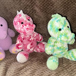 Crochet Dinosaur, Crochet Stegosaurus, Crochet Plushie, Crochet Dino, Handmade Crochet Dinosaur Plush, Crochet Gift For Children, For Kids