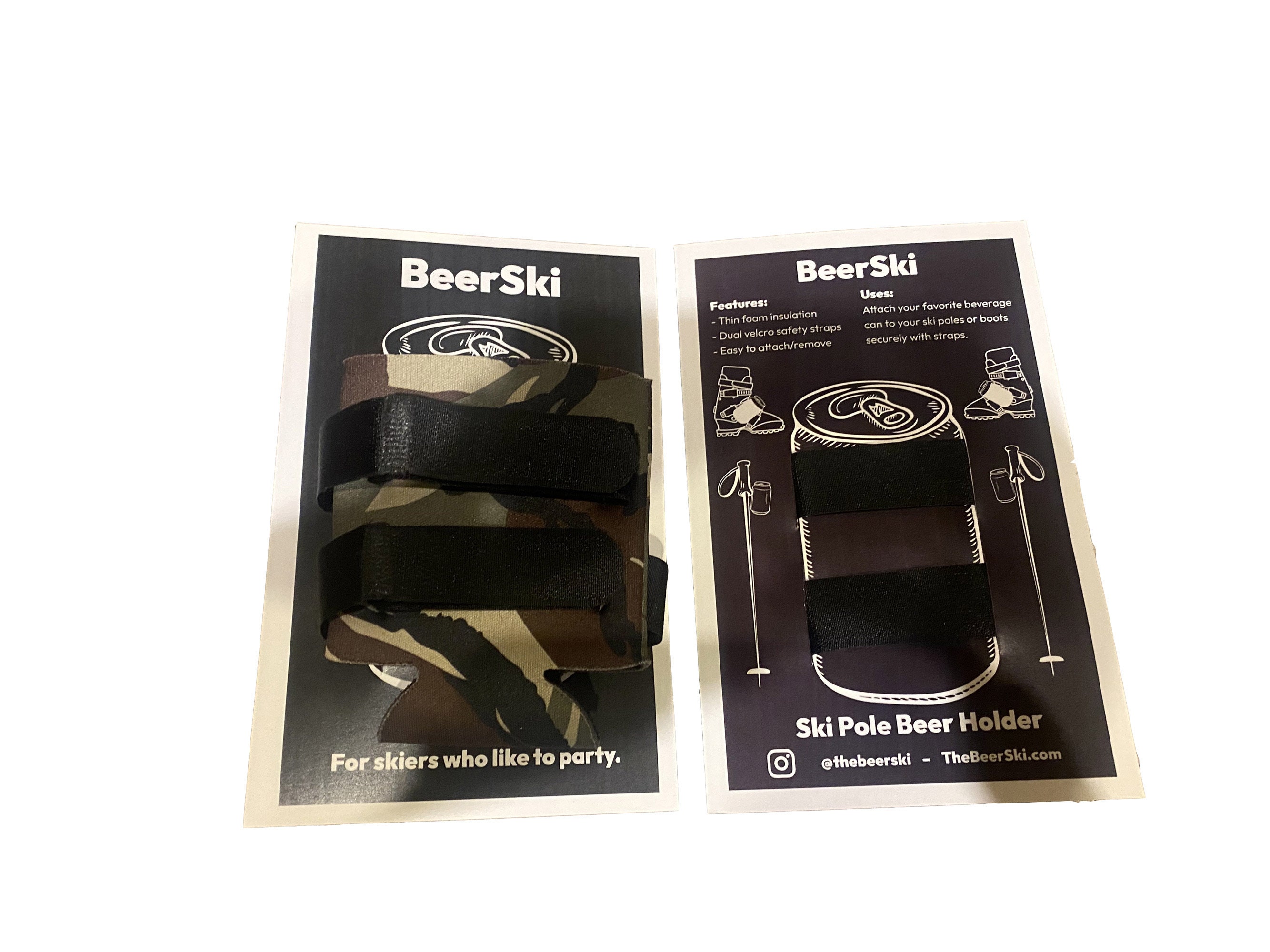 Ski Pole Beer Holder - BeerSki Original