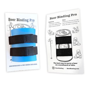 Snowboard & Ski Beer Holder Beer Binding Pro image 10