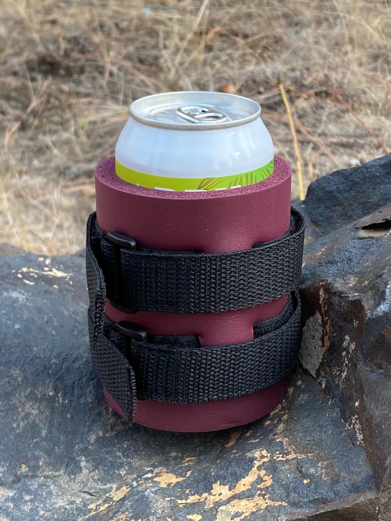 Snowboard & Ski Beer Holder - Beer Binding Pro Burgundy