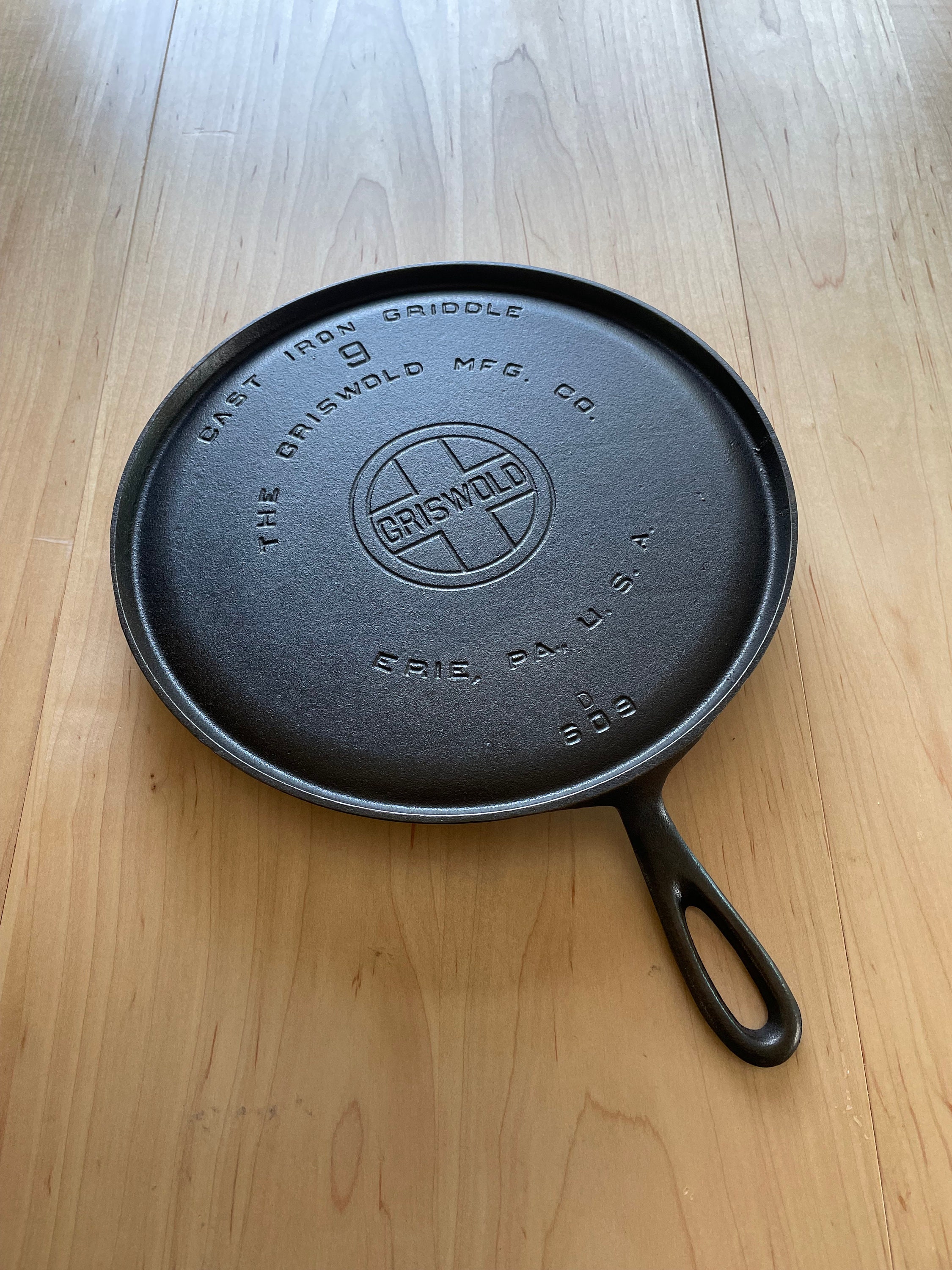 Griswold top griddle 9