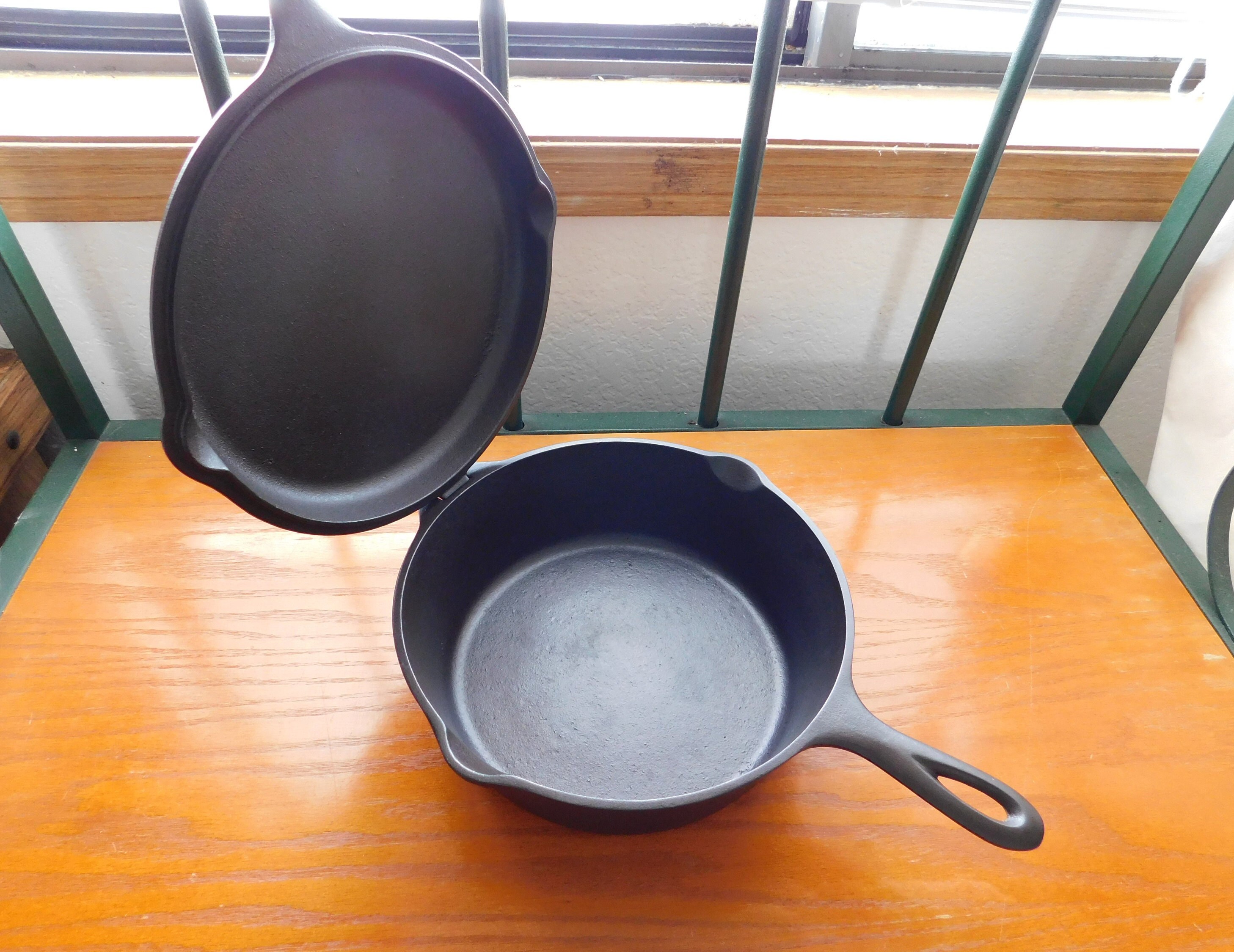 Lodge 4 Piece 3.5 Inch Cast Iron Mini Skillet Set & Reviews