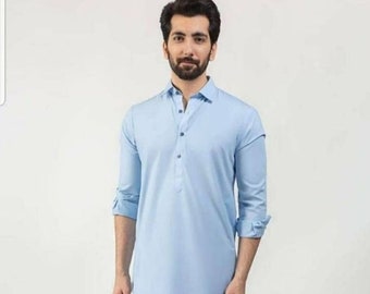 mens kurta/ indian kurta/ salwear kamiz set / traditional kurta/ indian wear clothing/ mens clothing/ pathani kurta pajama set