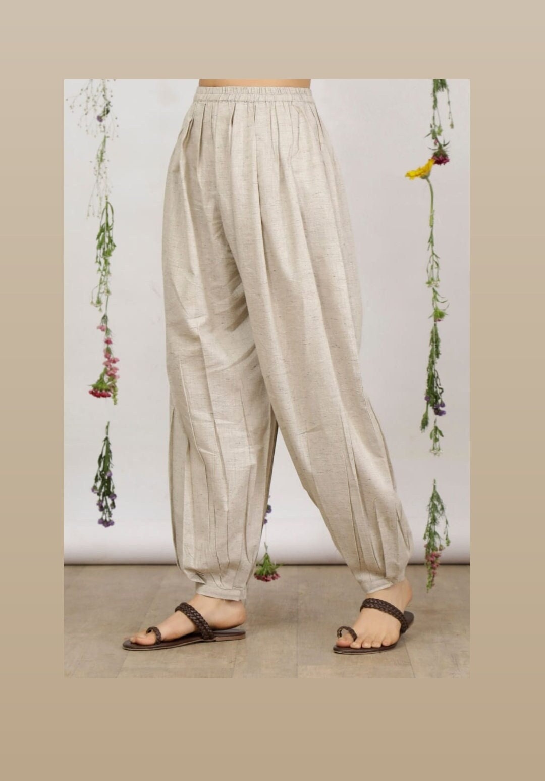 Buy White Cotton Striped Dhoti Pant For Women by Abraham & Thakore Online  at Aza Fashions.