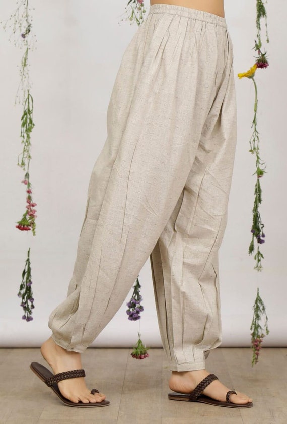 Buy Mint Green Yellow Trouser Cotton Pants for Best Price, Reviews, Free  Shipping