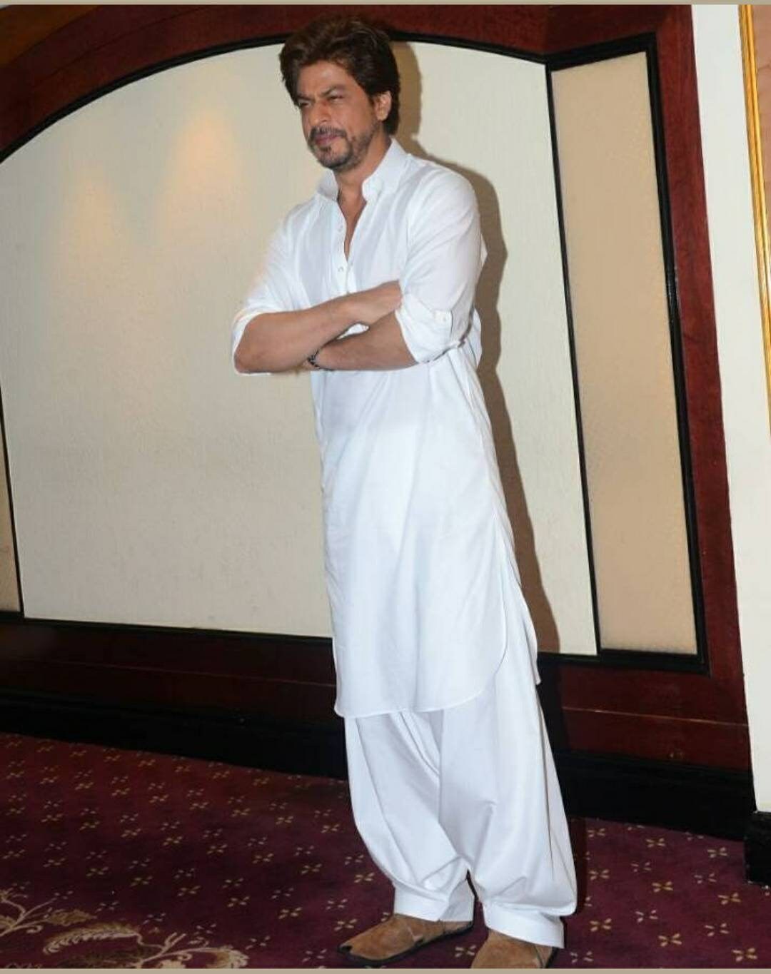 White Color EID PATHANI Suit Indian Kurta Pajama Set Casual