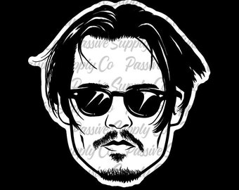 Mega Pint SVG Artwork - PREMIUM Johnny Png en Svg Handgetekend ontwerp met Instant Digitale Download