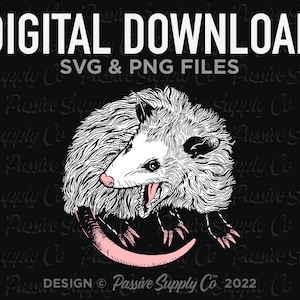 Awesome Possum Scream at Own Ass SVG Artwork - PREMIUM Awesome Possum Scream at Own Ass SVG Artwork - PREMIUM
