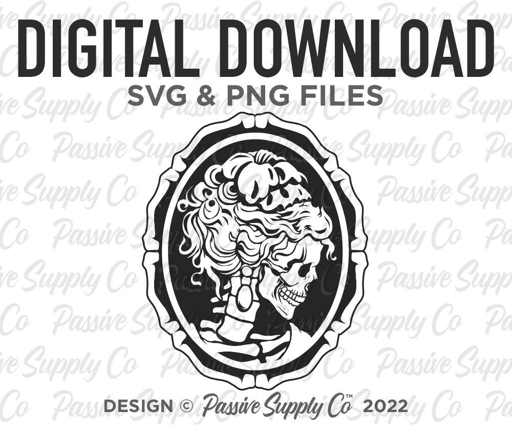 Original Victorian Skull Cameo SVG Artwork PREMIUM Skeleton Tattoo Flash  Skull Png Cameo Silhouette Svg Design Instant Digital Download - Etsy  Australia