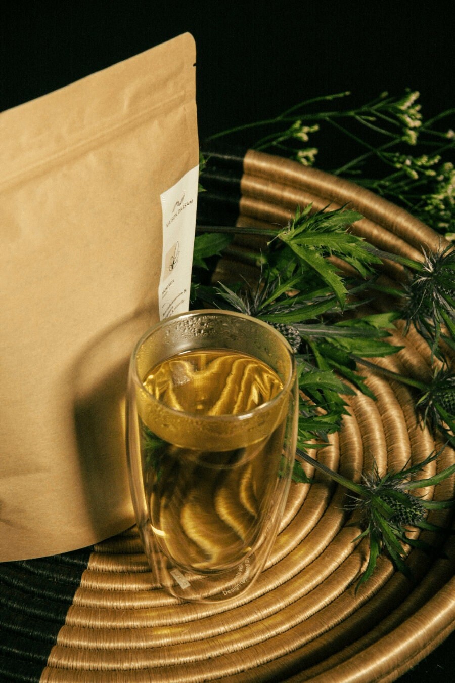 Tisane 100% Pure et Naturelle Infusion Anti Inflammatoire Énergisante Feuilles de Moringa Biologique