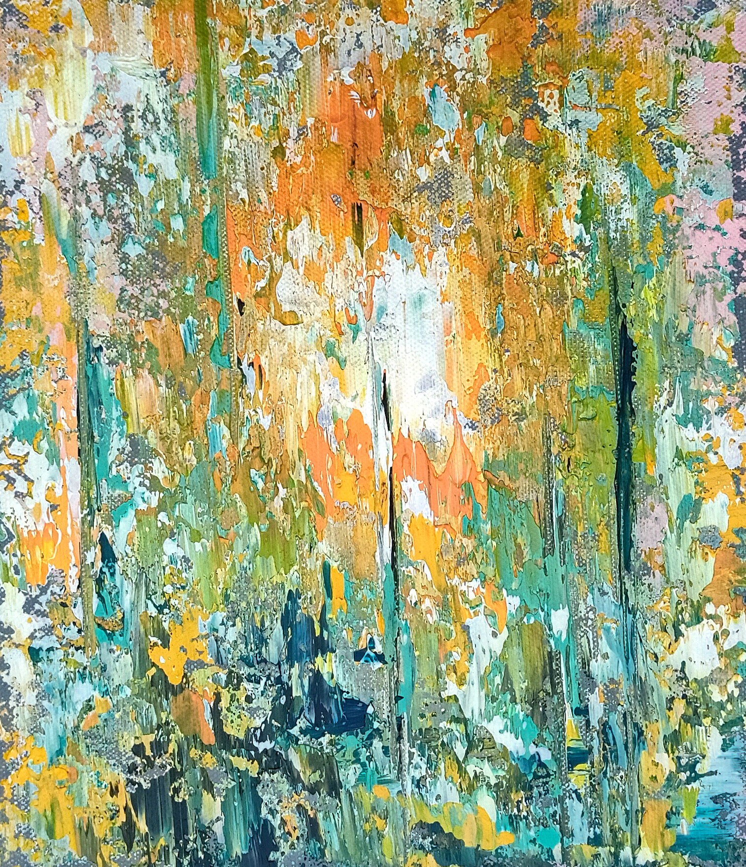 Abstract Art Set / Set of 2 Wall Art / Large Wall Art / Etsy UK