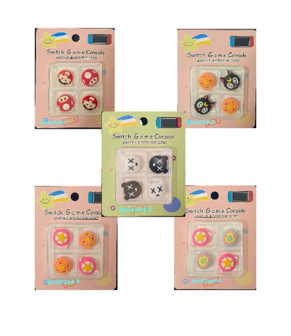 Cute nintendo switch thumb grips discount