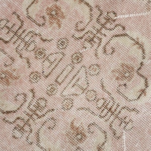 4x7 Turkish Rug , Wool Area Rug, Vintage Rug, Anatolian Rug, Bedrooom Rug, Antique Rug, Rustic Rug, Handmade rug, Bohemian rug,Faded Rug 481 image 5