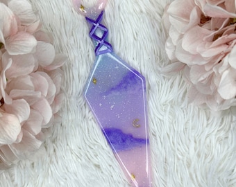 Purple Cloud Kunai | anime gifts for her | anime gifts for him | anime room decor | gaming gifts for her | Valentine's Day Gift