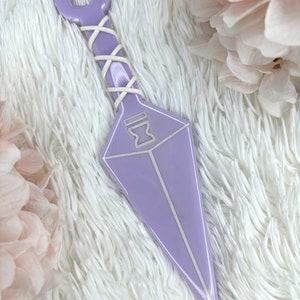 Purple Fan Kunai | anime gifts | anime decor | anime gift | anime christmas | anime gifts for her | anime for him