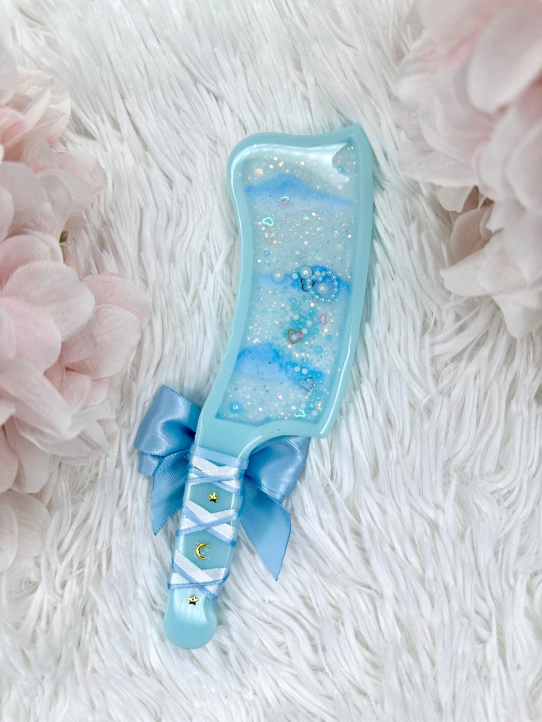 Blue Cloud Cleaver Decor Prop Anime Gifts for Her, Anime Gifts for Him ...